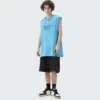 Mens acid wash loose fit tank top - Image 3