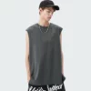 Mens acid wash loose fit tank top - Image 7