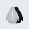 Zip up jacket longline hoodie - Image 6