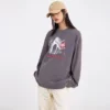 Acid wash unisex T shirt vintage with custom printing - Image 13