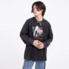 Acid wash unisex T shirt vintage with custom printing - Image 7