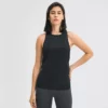 Woman gym back knot sports tank top - Image 16