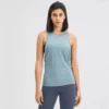Woman gym back knot sports tank top - Image 10