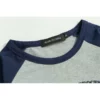 Contrast raglan sleeve printed women’s T shirt - Image 10