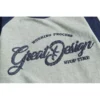 Contrast raglan sleeve printed women’s T shirt - Image 9