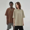 Custom 100%cotton loose fit unisex T shirt - Image 4