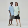 Custom 100%cotton loose fit unisex T shirt - Image 8