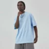 Custom 100%cotton loose fit unisex T shirt - Image 16