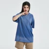 Custom unisex inkjet dyed cotton T shirt - Image 3