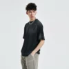 Custom unisex inkjet dyed cotton T shirt - Image 5