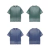 Custom unisex inkjet dyed cotton T shirt - Image 13