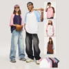 Customized loose contrast raglan sleeve unisex T shirt - Image 2