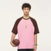 Customized loose contrast raglan sleeve unisex T shirt - Image 8