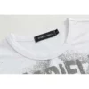 Customized reflective printed crew neck cropped women’s T shirt - Image 8