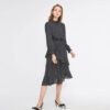 Polka dot chiffon dresses women casual - Image 2