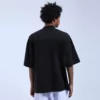 High crewneck drop shoulder oversized t shirt - Image 3