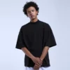 High crewneck drop shoulder oversized t shirt - Image 6