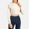 Lightweight sports crop hoodie for womans - Image 6