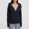 Fleece zipper jacket womans hoodie - Image 10
