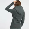 Fleece zipper jacket womans hoodie - Image 3