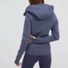 Fleece zipper jacket womans hoodie - Image 13