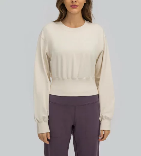 Corset crew neck custom sweatshirt