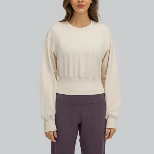 Corset crew neck custom sweatshirt