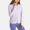 UPF50 dri fit thumb hole zipper up hoodie - Image 6