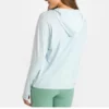 UPF50 dri fit thumb hole zipper up hoodie - Image 14