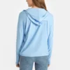 UPF50 dri fit thumb hole zipper up hoodie - Image 8
