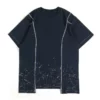 interlock spot printing irregular t shirt - Image 3