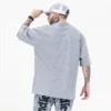Relaxed fit crew neck basic t shirt - Image 3