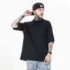 Relaxed fit crew neck basic t shirt - Image 7