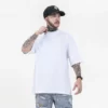 Relaxed fit crew neck basic t shirt - Image 5