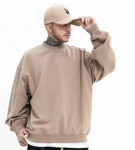 Vintage loose fit mens sweatshirt
