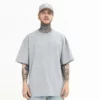 Heavyweight loose fit cotton t shirt - Image 2