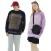 Faded design unisex sweatshirt with custom printing - Image 2