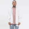 Zipper up fleece lining hoodie - Image 7