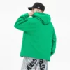 Fleece relaxed fit stopper hem hoodie - Image 3