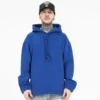 Fleece relaxed fit stopper hem hoodie - Image 6