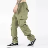 Cargo pocket vintage style mens jogger pants - Image 6