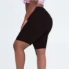 Short cropped workout leggings with side pockets - Image 8