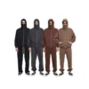 Men’s french terry full zip hoodie wholesale - Image 12