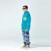 Oversized fit long sleeve destroyed fleece unisex hoodie - Image 8