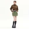 Quarter zip up embroidered sweatshirt wholesale - Image 7