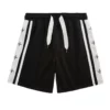 Mens relaxed fit shorts with embroidery stripe - Image 12