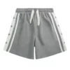 Mens relaxed fit shorts with embroidery stripe - Image 11