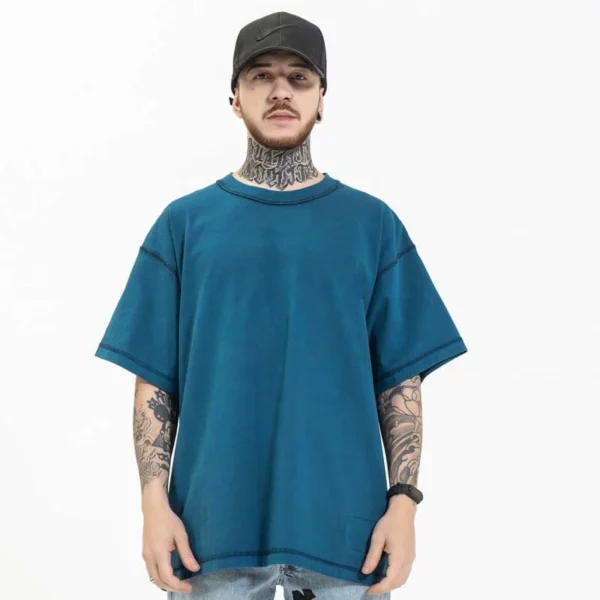 Relaxed fit custom oem mens t shirt