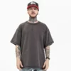 Relaxed fit custom oem mens t shirt - Image 7