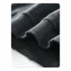 Two-way zipper vintage stone wash distressed unisex hoodie - Image 13